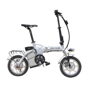 Quality Mini 14 Inch Electric Bike , 48v Foldable Electric Bike Aluminium Alloy Frame wholesale