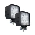 White 2 PCS 40W Spot Beam LED Lights IP67 For Mining