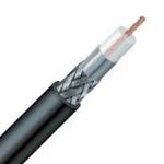 12D-FB Coaxial Cable with PE Jacket , Braided 50 ohm Cable for 3G GSM CDMA