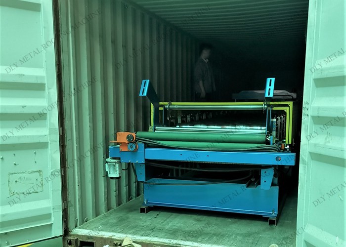 15kw 14 Step Tile Roll Forming Machine 5000mm Metal Roofing Machine