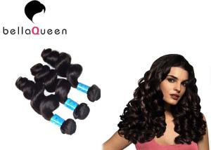 Quality Loose Wave Grade 7A Virgin Hair Natural Black Human Hair Weaving wholesale