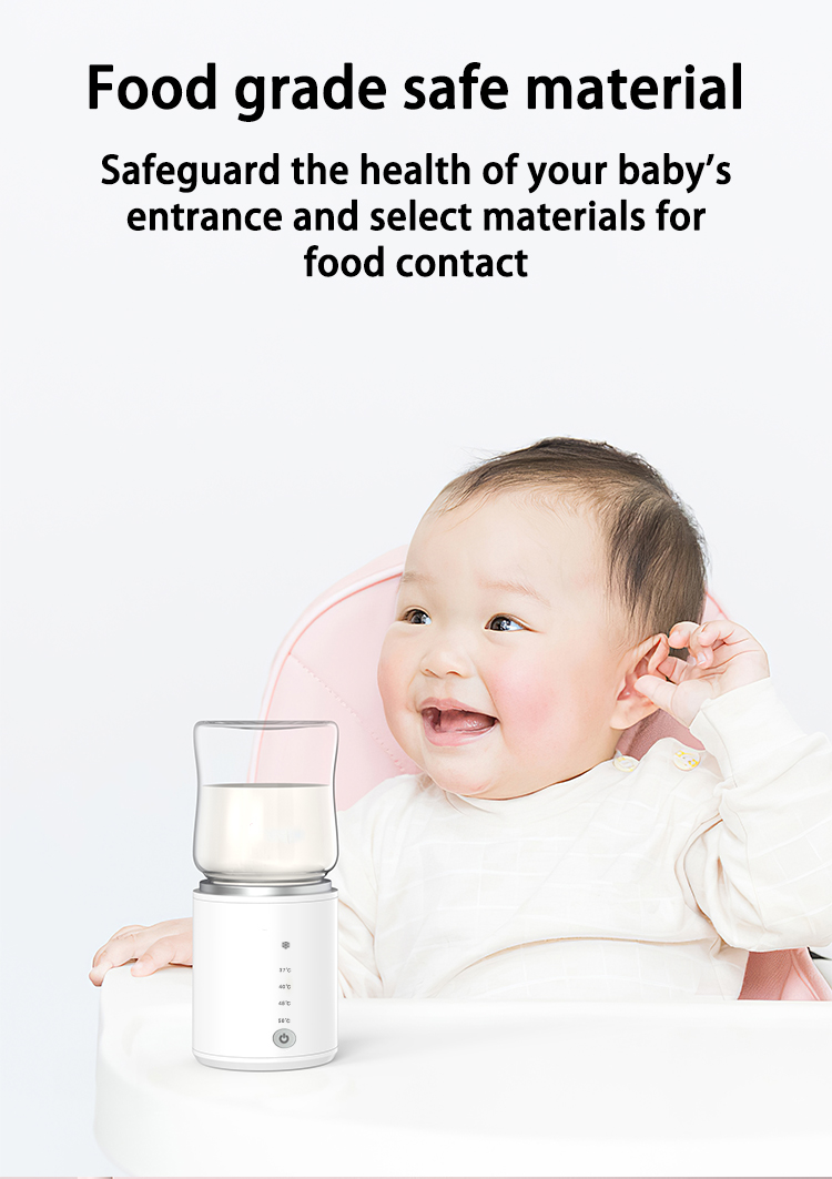 8800mAh Battery Smart Baby Bottle Warmer Thermo Feeding Bottle Warmer Keeping Milk Warm
