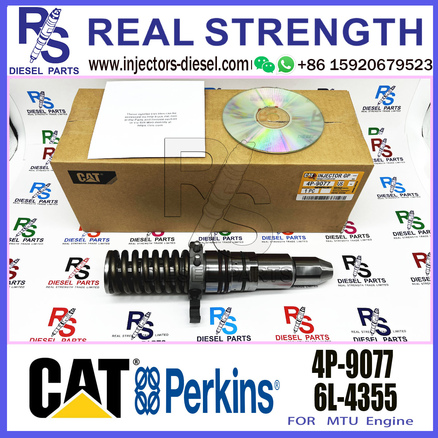 3512A Injector Assembly 7E-6408 0R-3052 4P-9075 0R-3051 4P-9076 0R-2921 4P-9077 7E-3383 0R-2925 111-3718 0R-8338