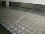 Aluminium Checked Plat Thickness 1.0 Mm-12.0mm Width 1250mm