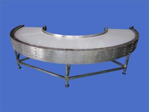 Quality 180 Degree Curved Conveyor System Multipurpose Convenient Installation wholesale