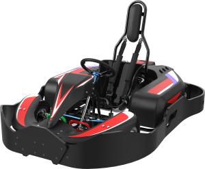 Quality 4130CrMo Steel Frame Kids Battery Powered Go Kart 75km/h With Remote Control wholesale