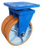 12 Tons Swivel Nylon Twin Wheel Heavy Duty Caster 12000kgs