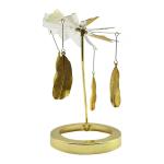 Metal Candle Holders Christmas Snowflake Tealight Holders Spinning Rotating