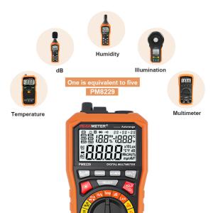 Quality Digital Multimeter, Instrument AC/DC DCA ACV ACC Capacitance Resistance wholesale