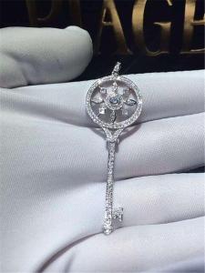Quality full diamonds of kaleidoscope key necklace 18kt gold with white gold or yellow gold wholesale