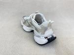 PU Outsole Women Gold Sneakers UK 2.5 - UK 7.5 Size White And Gold Sneakers