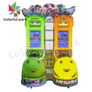 Quality 2 Players Arcade Car Game Machine Fiberglass Material wholesale