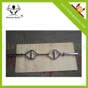 Quality Fitness Equipment Crossfit Gym Bar Weight Lifting Tricep Bar wholesale