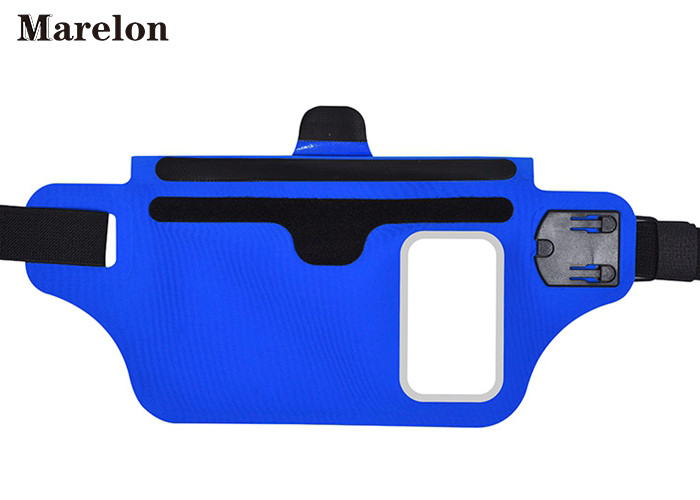 Sport LED Waterproof Running Belt / Elastic Waist Belt Tool Bag With Touchable Window