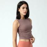 Summer Activewear T Shirts Yoga Vest Women'S Running Fitness Vest