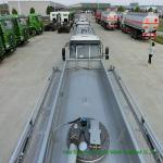 Carbon Steel Fuel Oil Delivery Truck For Vehicle Refueling Anti Corrosion