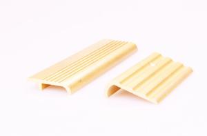 Quality ODM Anti Slip 55% Copper Brass Stair Nosing With Smooth Surface wholesale
