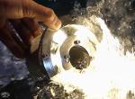 LED Fountain light underwater light fish pond light waterscape light waterproof