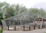 Wear Resisting Stainless Steel Wire Rope Mesh For Protecting Zoo Animals
