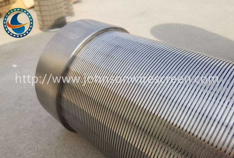 8-5/8" Johnson Wire Screen Tube With Male / Female Threaded