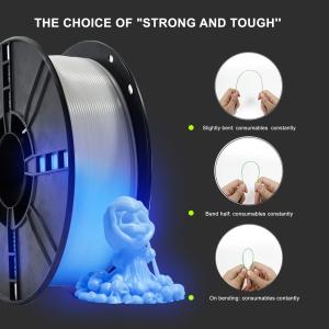 Quality Toughness Enhanced Glow Blue 3D Printer Filament Professional Grade PLA Plus wholesale