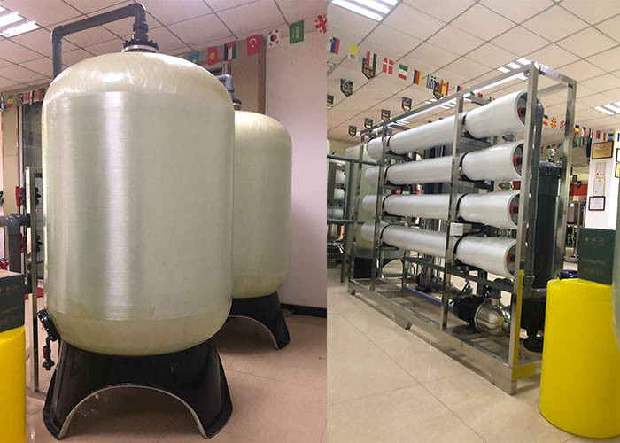 6TPH Water Desalination Process Plant Osmose Inverse Water Treatment