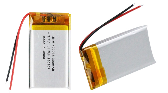 3.7 V 300mAh Lithium Ion Battery 422035 LiPo Battery for Remote Contronller