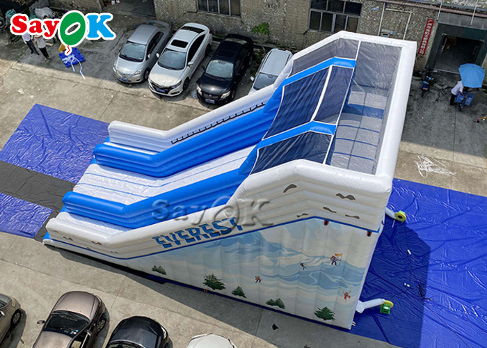 Commercial Winter Inflatable Bouncer Slide For Water Parks