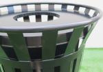 143L Metal Outdoor Trash Can