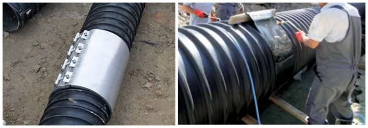 Large Diamater Sewage Winding Pipe Steel Reinforced Spiral Pipe Making Machine Extrusion Equipemnt