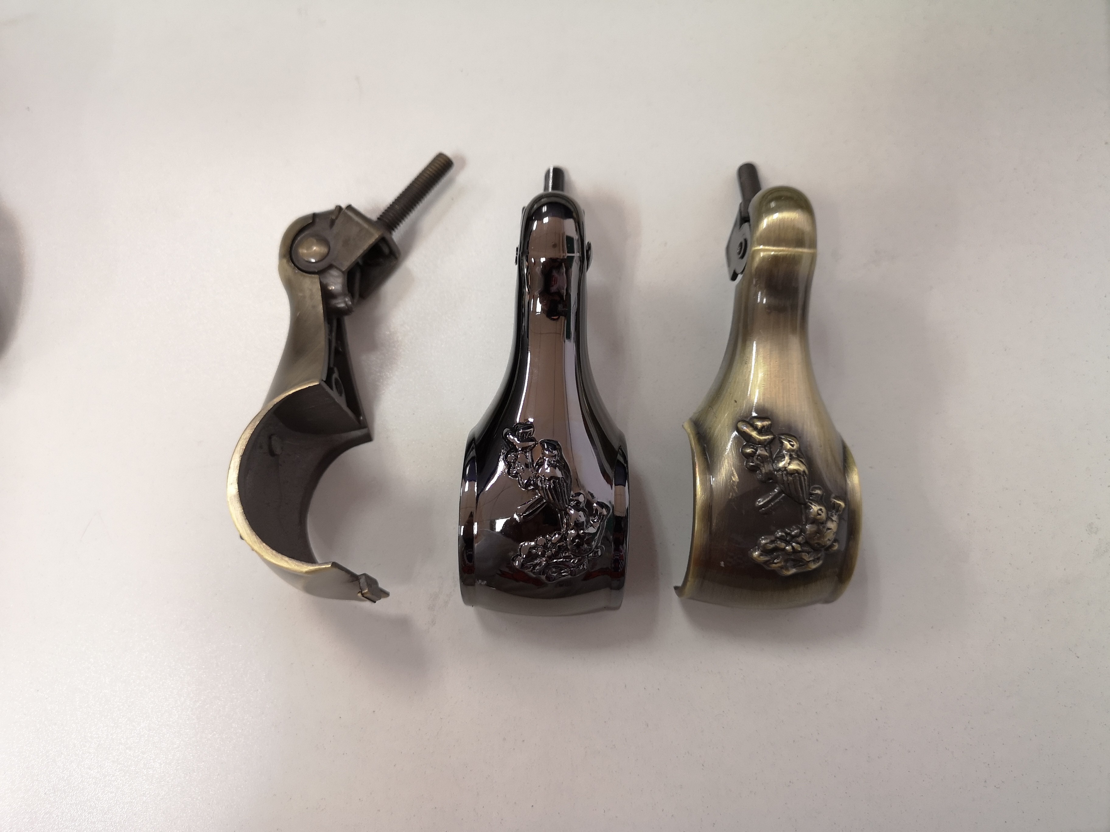 Gold Color Herrajes Para Ataudes Metal Casket Handles Model D041