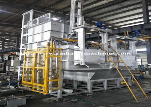 Cheap Reverberatory Gas Fired Aluminium  Cast Iron Melting Furnace for sale