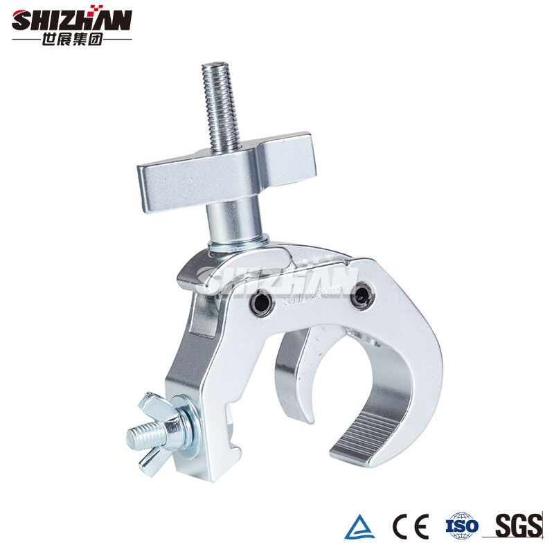 led roof truss lighting clamp with truss protetor