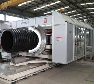 Quality High Speed Corrugated Pipe Machinery HDPE/PP/PE Plastic Pipe Production Line wholesale