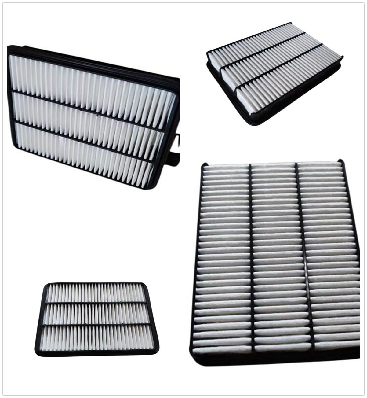 PP White 17801-30040 17801-30080 Car Air Filter For Toyota And Lexus