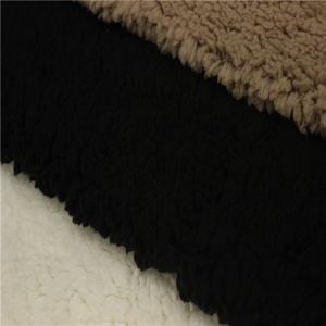 Quality box lining fabric lining fabric for clothing 100% polyester sherpa fur fabric wholesale