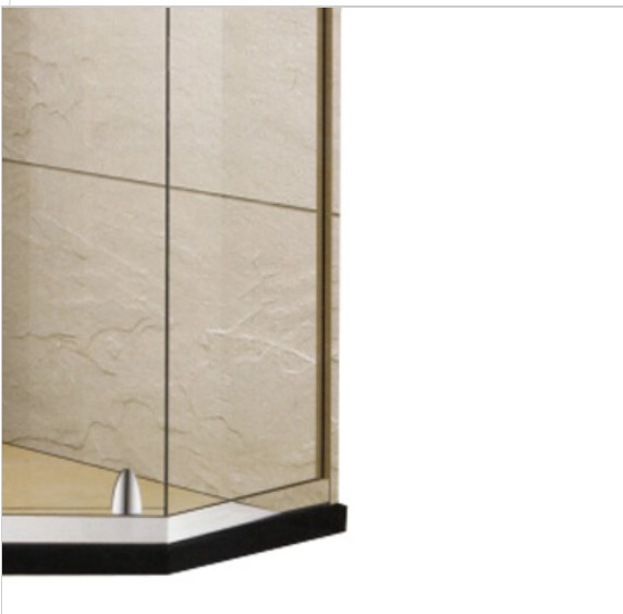 Custom Tempered Glass Shower Enclosure Square Clear Tempered Glass Shower Room