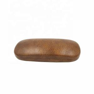 Quality Luxury Premium Spectacle Glasses Case Hard Metal Glasses Case Ellipse Shape wholesale