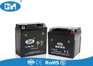 Quality Custom Valve Regulated Lead Acid Battery 12v 5Ah Sealed Black Container wholesale