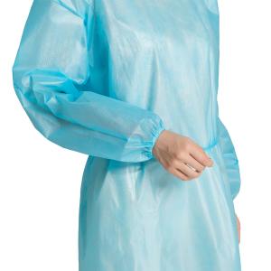 Quality Waterproof Water Resistant White Sterile Disposable Isolation Gowns Ppe Universal wholesale