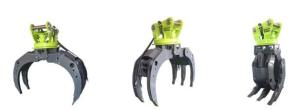 Quality Rock Grapple Excavator Attachment High Quality Material Good Abrasive Resistance wholesale