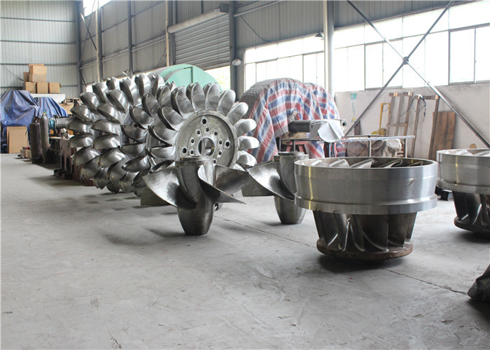 Small Kaplan Turbine Runner For Hydropower Electricity Generator