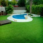 25mm Pile Artificial Lawn Grass Landscaping Swimming Pool Decoration