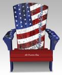 Nordic Lounge Handmade China Solid Wood Adirondack Chair