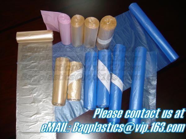 Heavy Duty Biodegradable Black 30 Rolls Rubbish Plastic Garbage Bag Package
