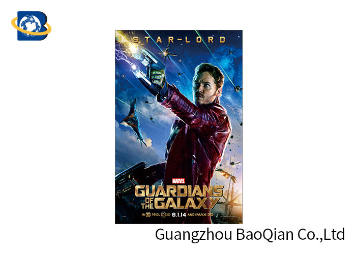 PET 3D Lenticular Poster Printing 3D Movies Posters The Avengers Advertisement
