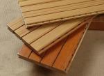 600*600 Square Edge Fireproof Acoustic Wooden MDF Wall Panel for Interior
