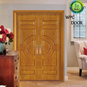 Quality Termite Resistant Entry WPC Double Doors 1400mm Width Hotel use wholesale