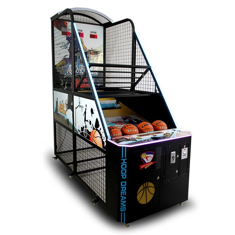 Indoor Amusement Electronic Basketball Arcade Game Machine Coin Operated