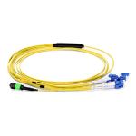 US CONNEC Singlemode MPO Products Mpo Optical Fiber Fanout Patch Cord MTP LC 12